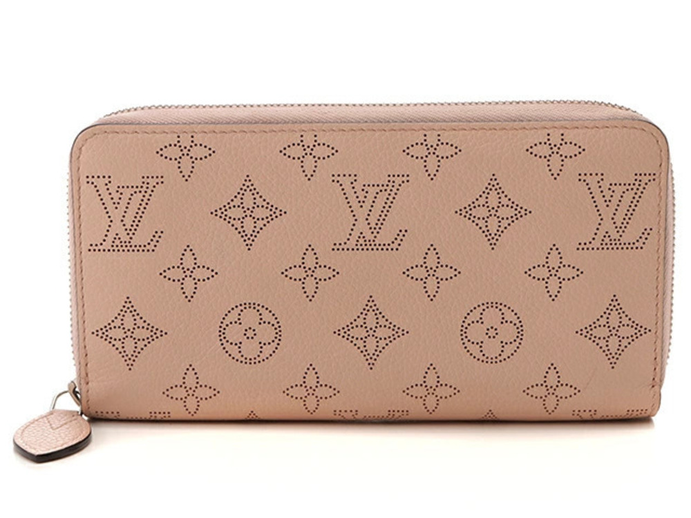 LOUIS VUITTON Wallet Accessories Zippy Long Mahina Magnolia Pink